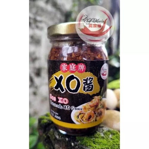 CHEF MAN'S HOMEMADE XO SAUCE 万家福家庭牌XO酱 CHEF MAN'S HOMEMADE XO SAUCE 万家福家庭牌XO酱